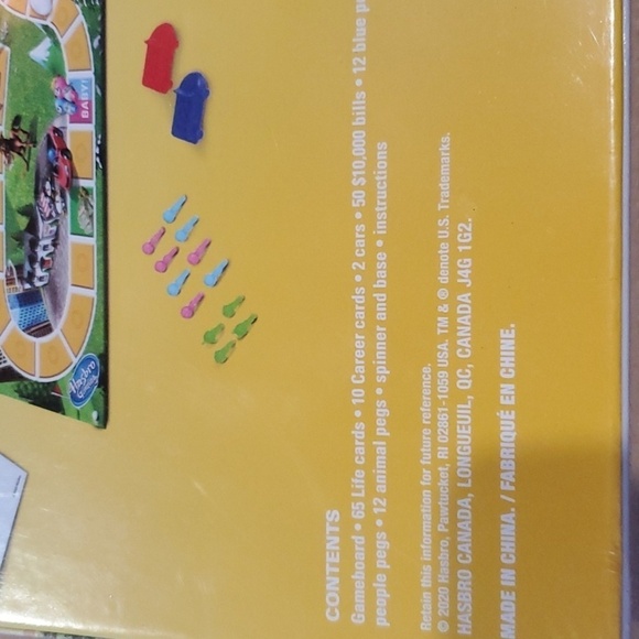 Hasbro Game of Life  Rivals Edition. NIP 2 players Age 8 + - Picture 4 of 6